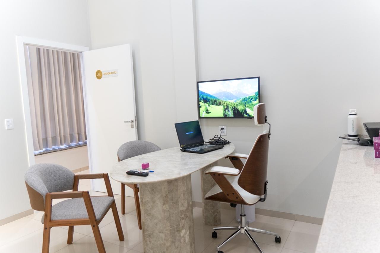 Sala de atendimento da New Clinic