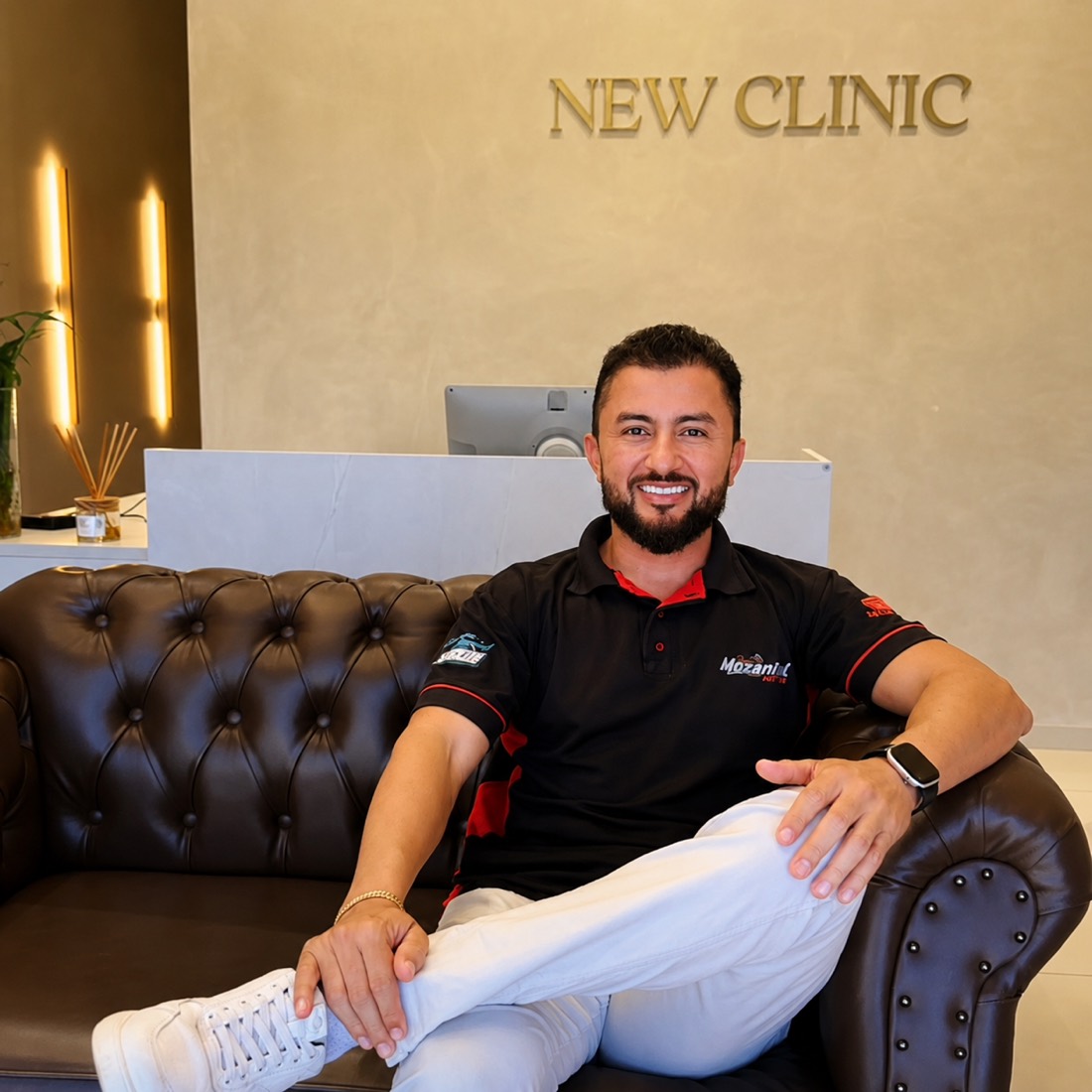 Paciente atendido na New Clinic